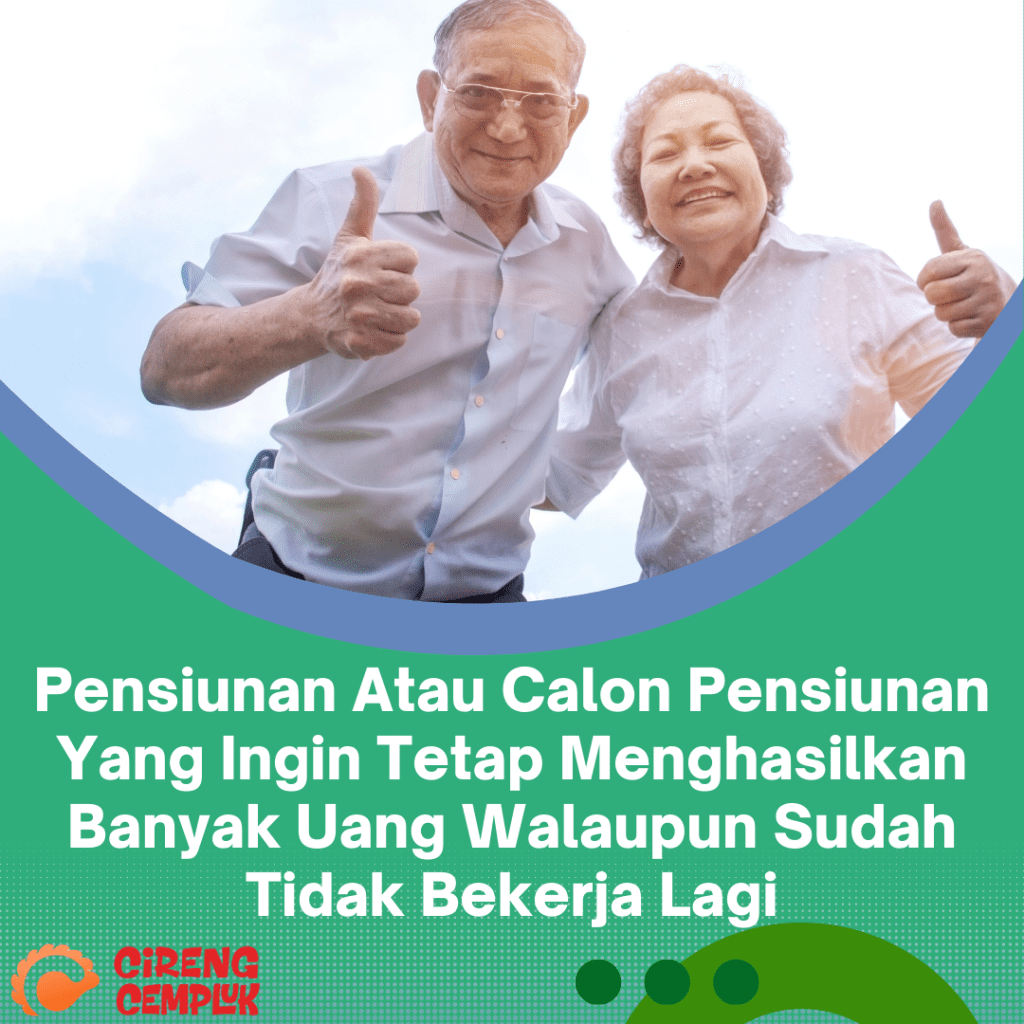 Pensiunan sukses bisnis cireng cempluk